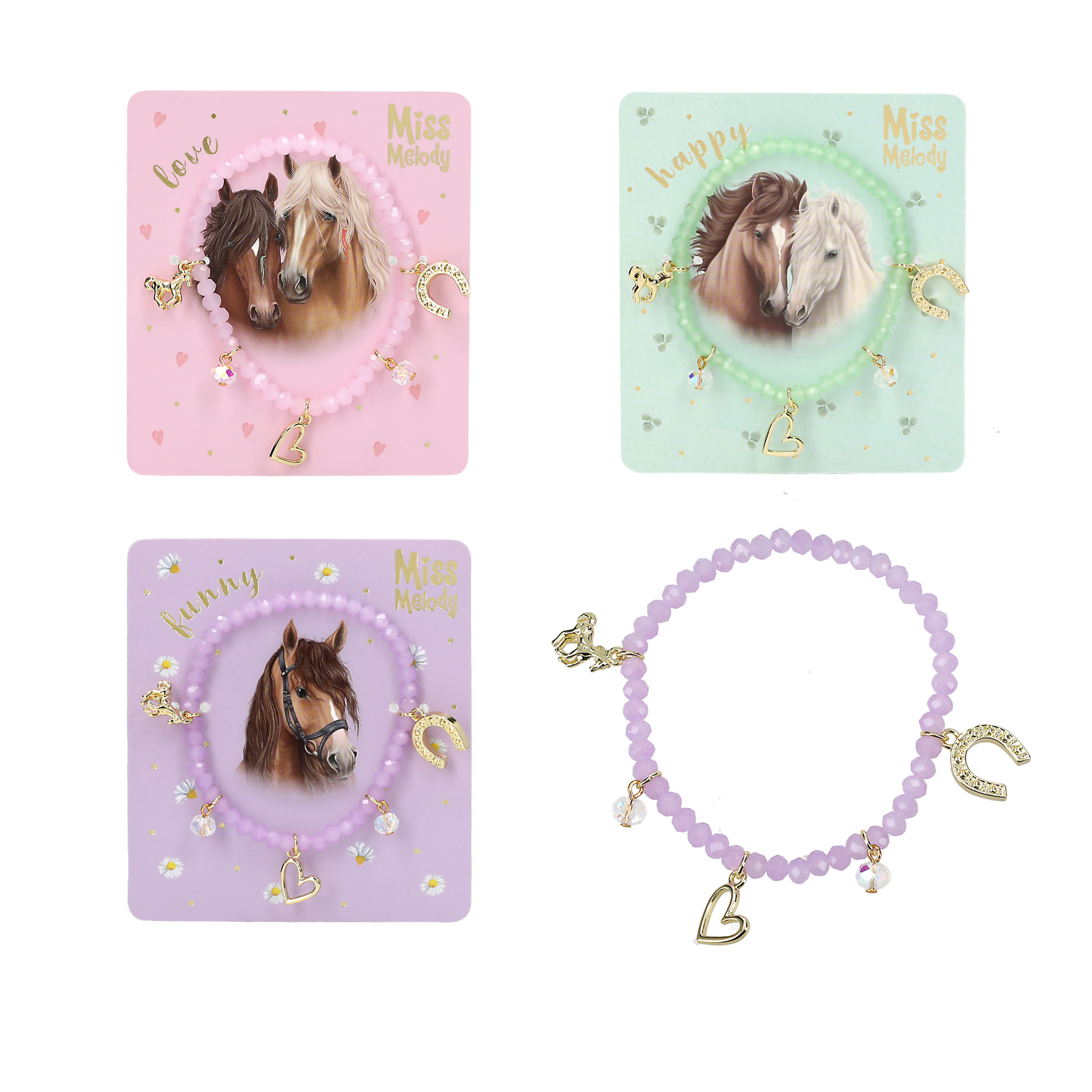 Miss Melody Armband met Hanger