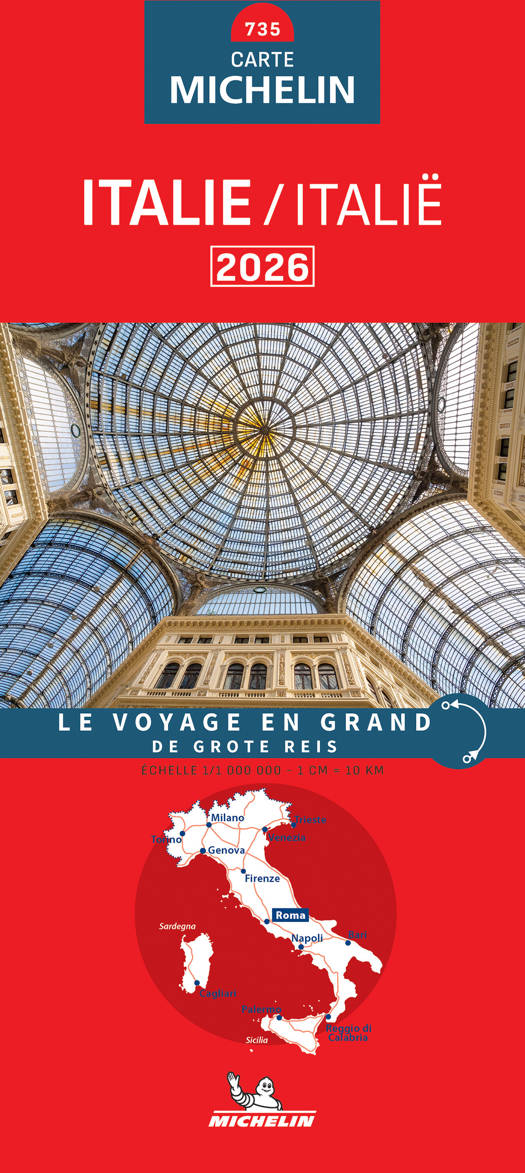 Michelin Kaart Italië 2026