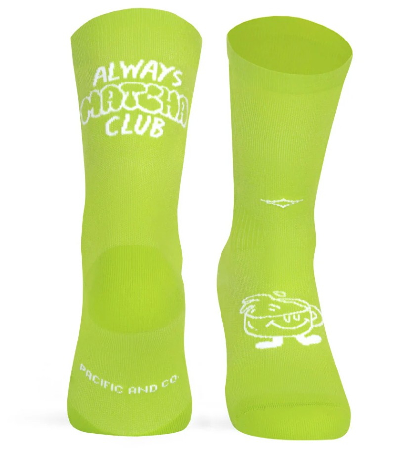 Pacific and Co Sportsokken Unisex Matcha Green - L/XL - 42-45