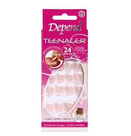 Depend Teenager French Flowerline