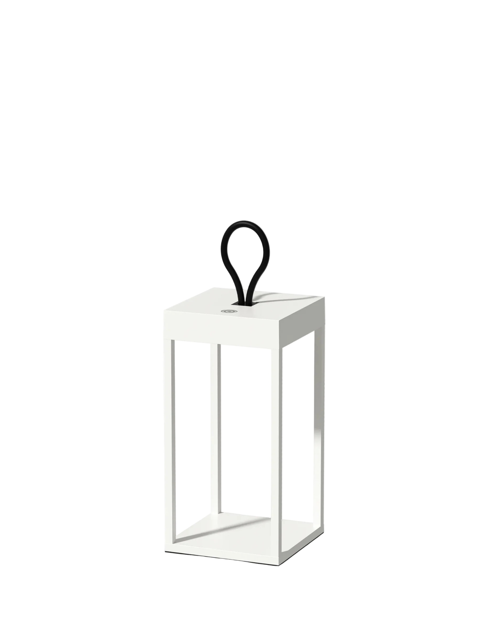 Qoozii Lantaarn Bali White 15x15x30 cm - Warm Licht - Dimbaar - Oplaadbaar via USB-C (incl.) - voor Binnen en Buiten