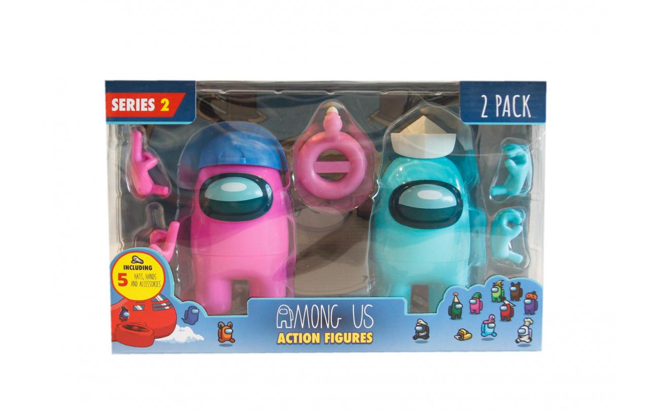 Among Us Actiefiguur 12 cm 2 pack