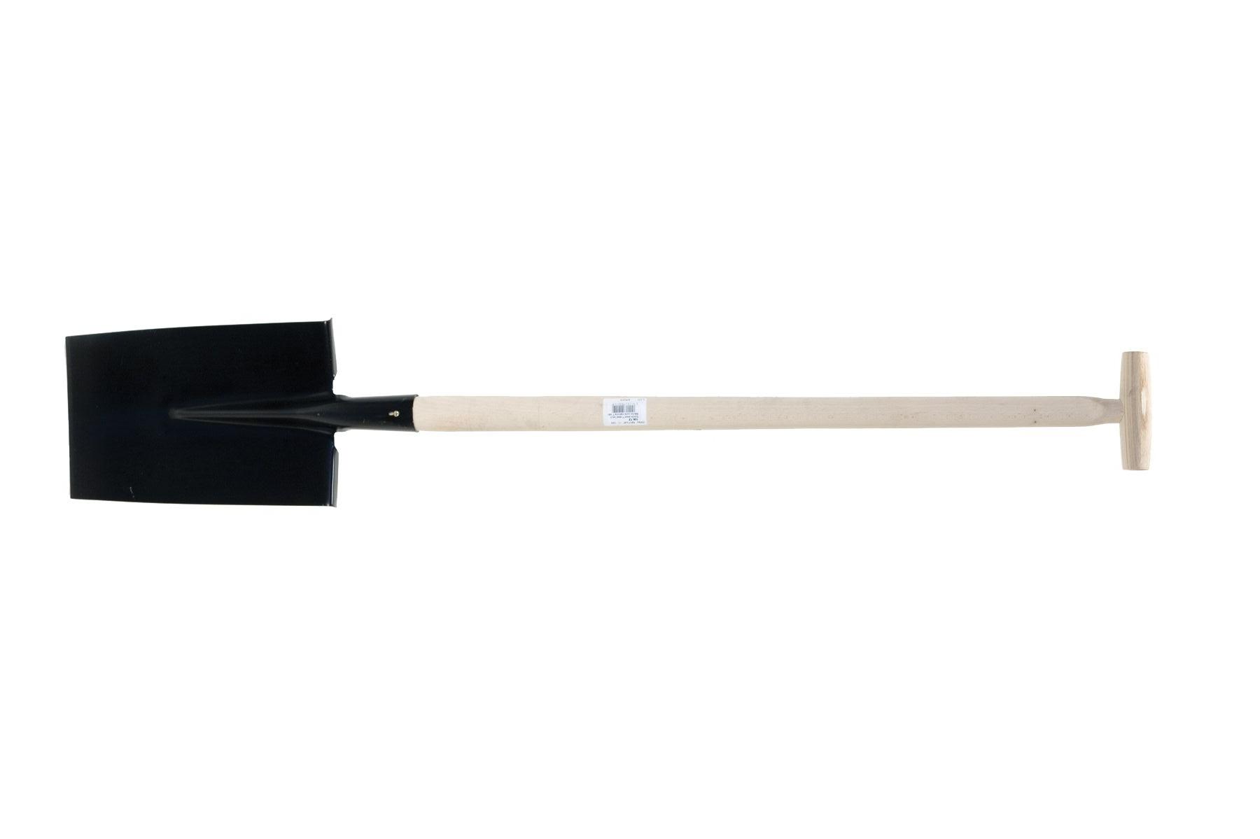 DePypere Spade Zwart Gelakt met T-Steel 280x170 mm