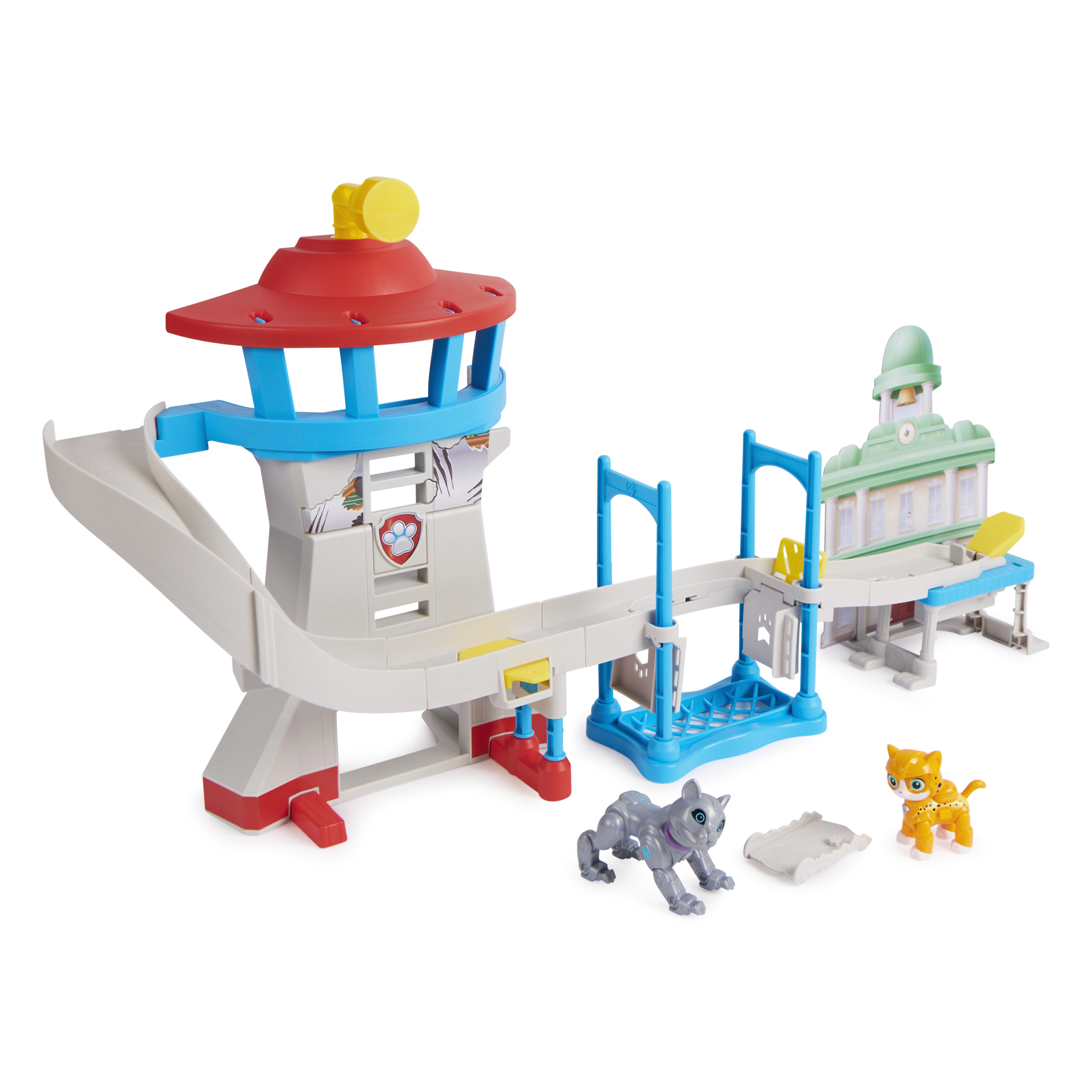 PAW Patrol Cat Pack Adventure Bay met Wild Cat, Rescue set, Speelset