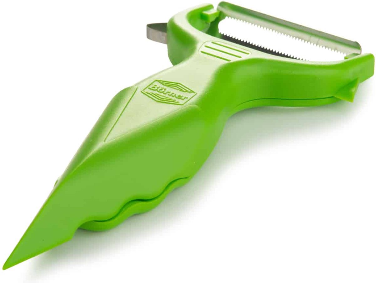 Borner Dunschiller 6in1 Gekarteld Groen - 6 Functies - 15x7 cm