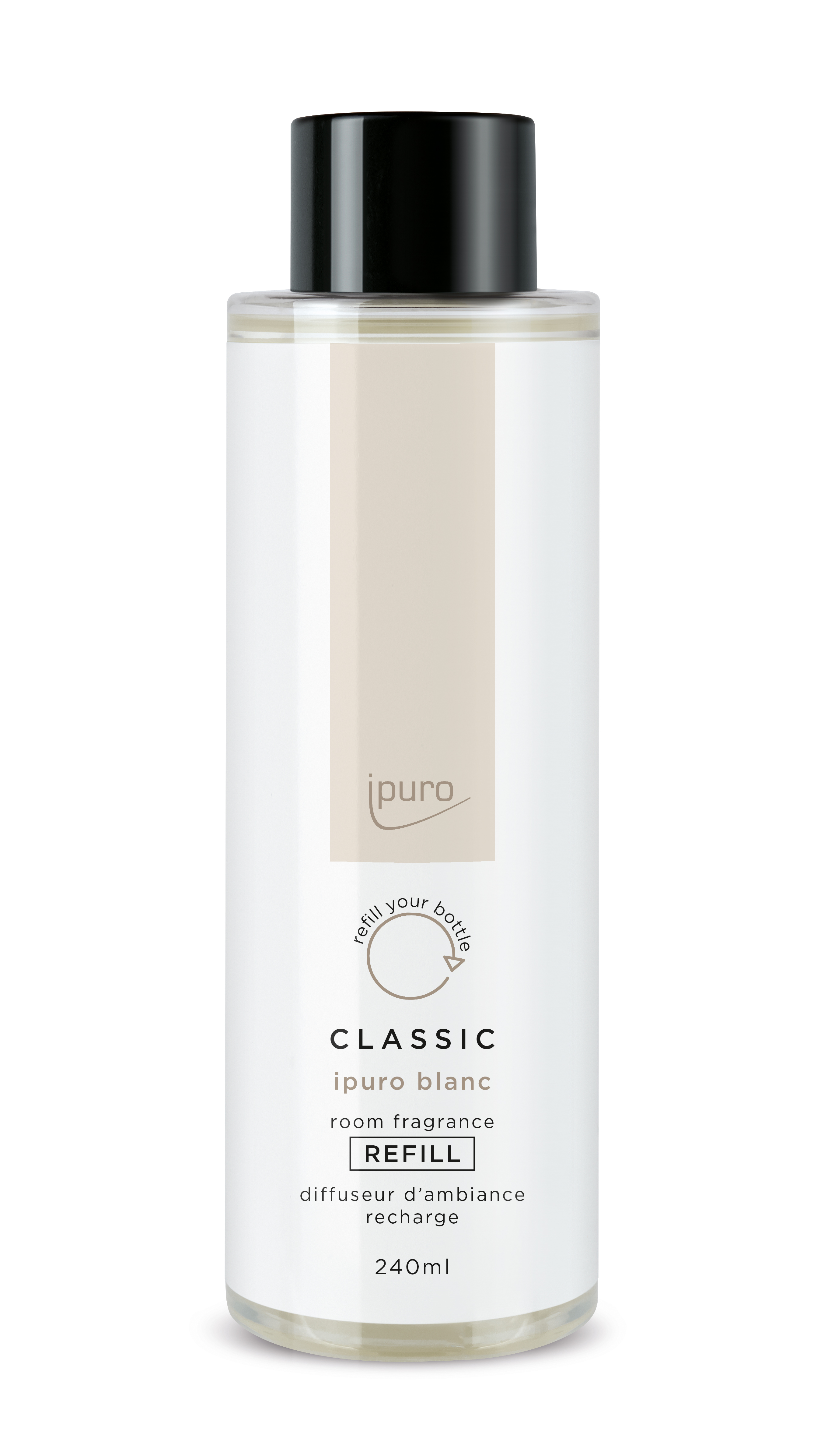 Ipuro Classic Navulling Geurdiffuser Blanc 240ml
