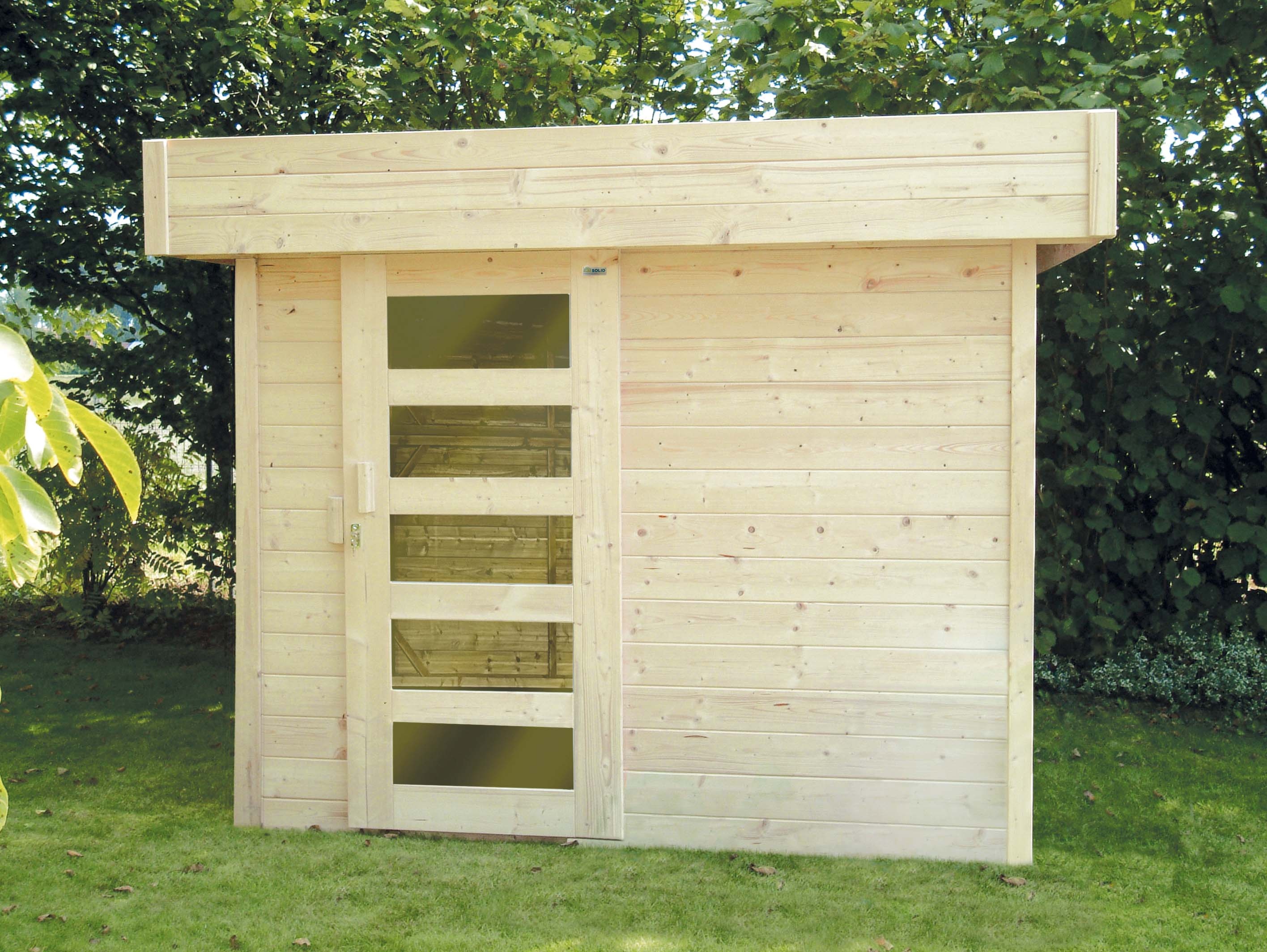 Solid Tuinhuis Bergen 
2432 x  2052 mm 
28 mm