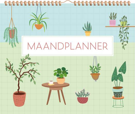 Paperstore Maandplanner Plants