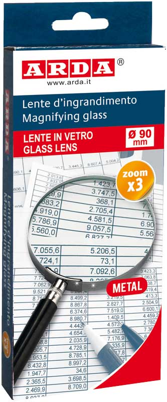 Arda Vergrootglas Dia 9 cm