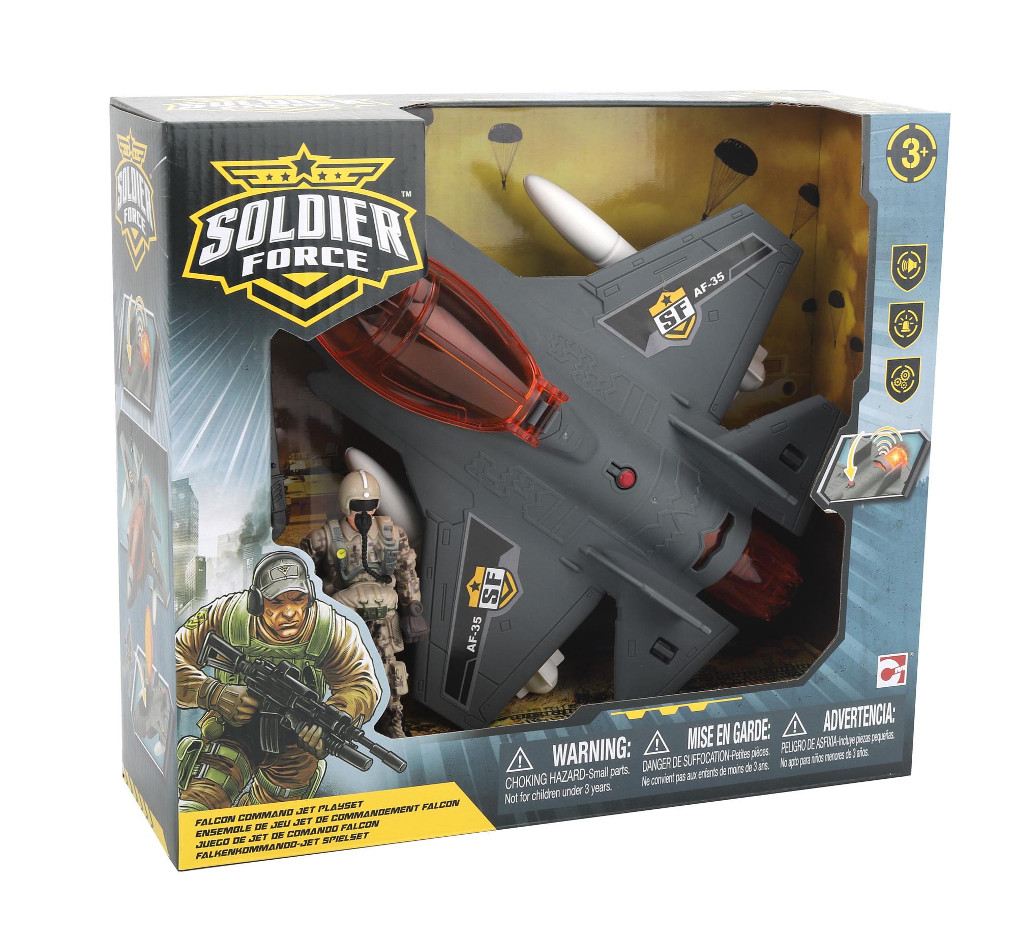 Soldier Force Air Falcon Patrol Gevechtsvliegtuig