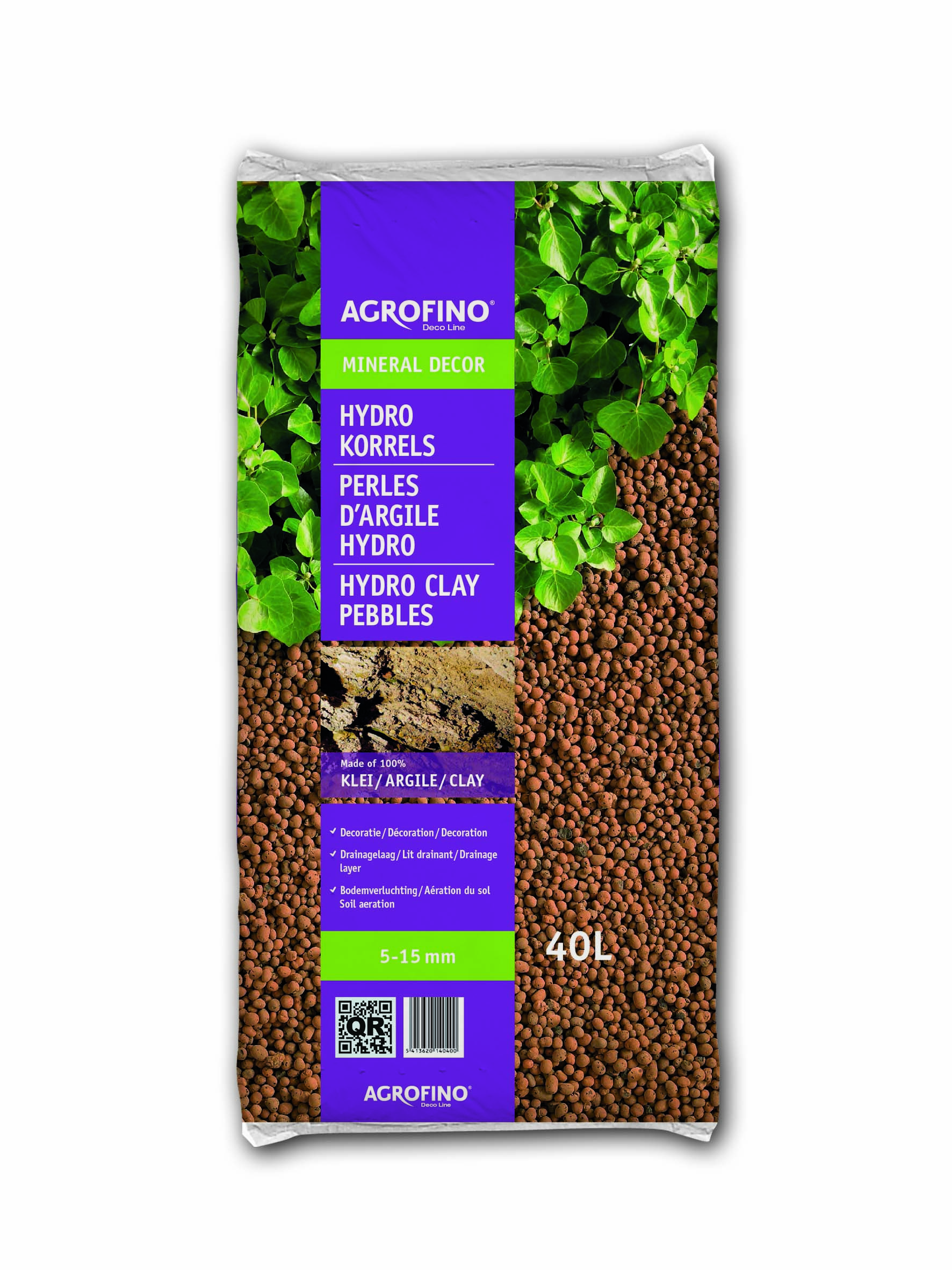 Agrofino Hydrokorrels 40l