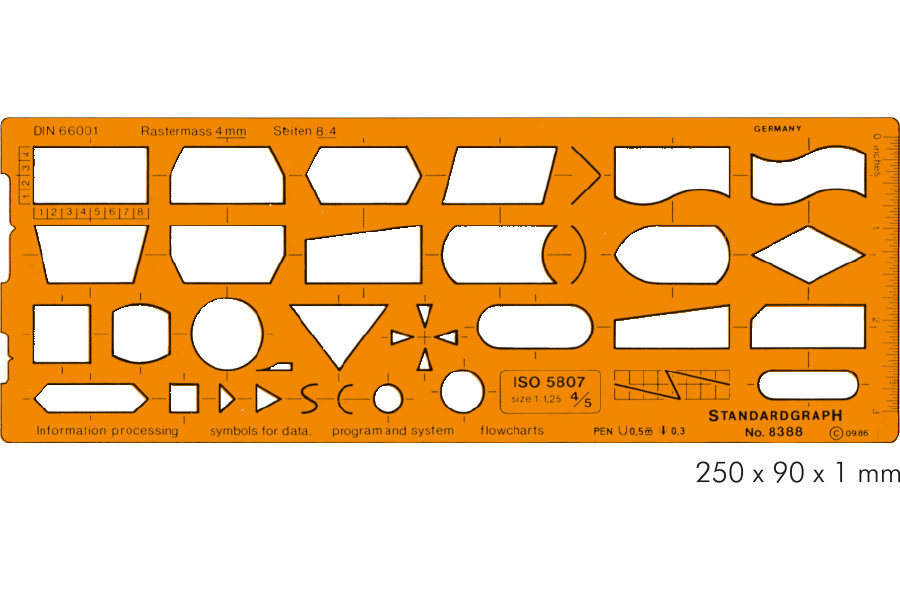 Standardgraph Sjabloon Divers 8388