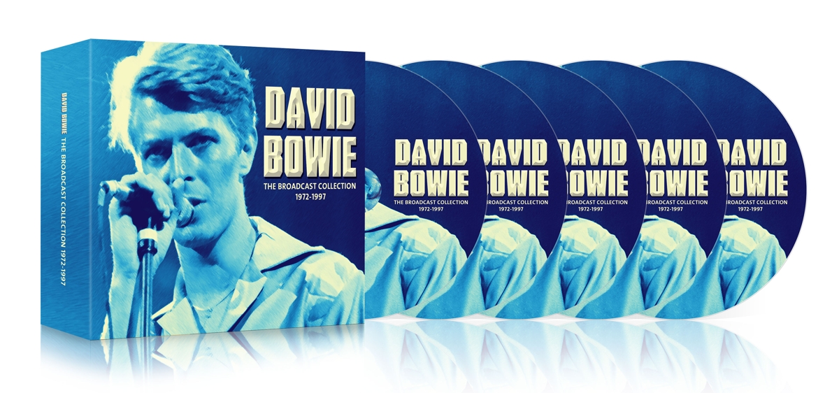 David Bowie - 1972 tot 1997 5CD Box The Broadcast Collection