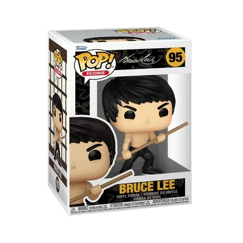 Funko Pop! Icons - Bruce Lee (with Bo Staff) 95