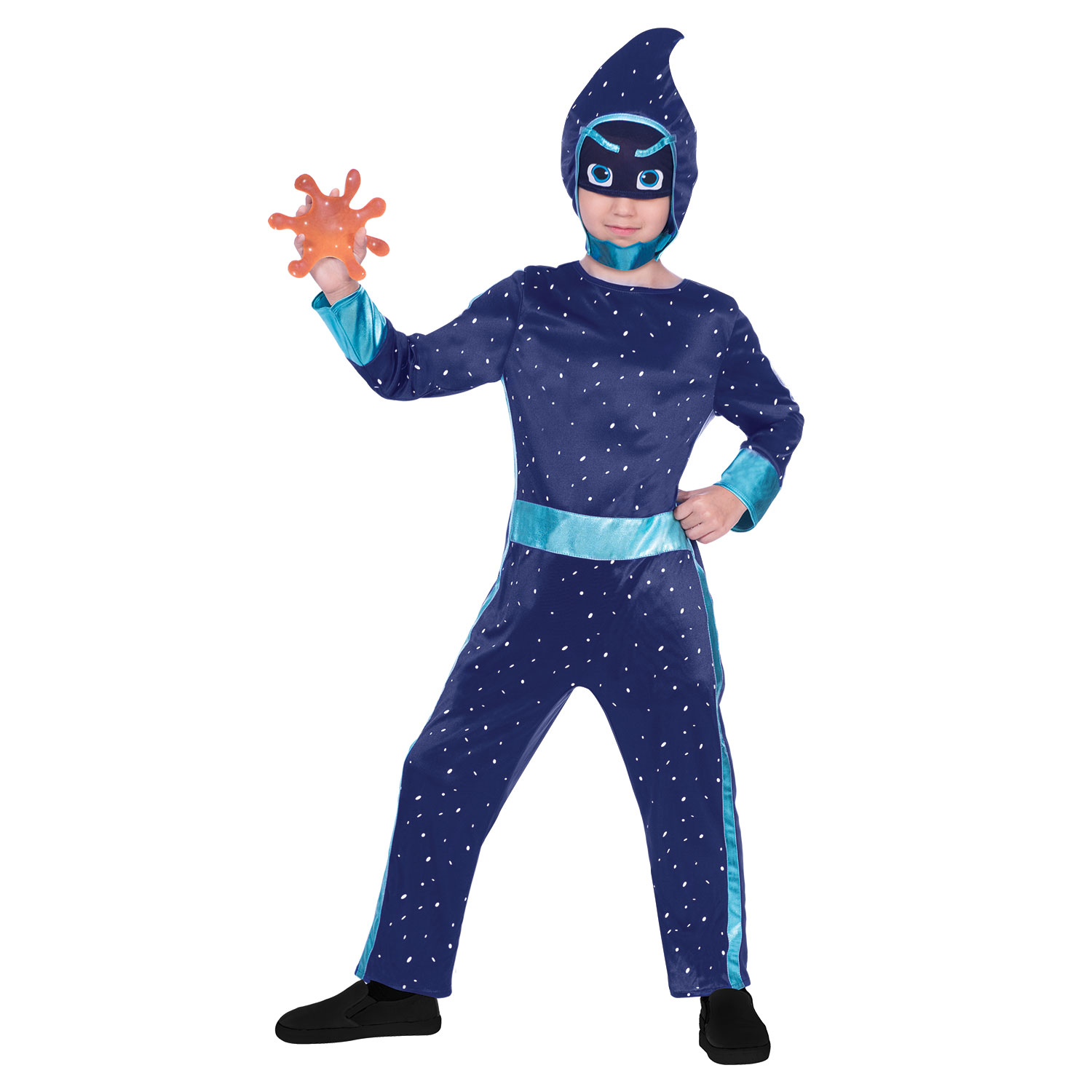 PJ Masks Verkleedpak Night Ninja voor Kinderen 3-4 Jaar