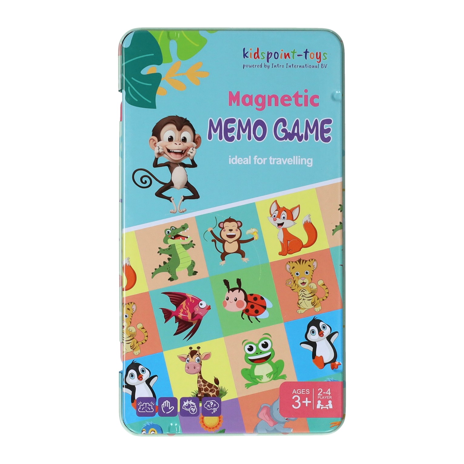 Magnetisch Reisspel in Blik, Memo