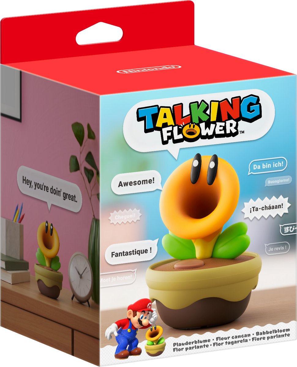 Super Mario Talking Flower