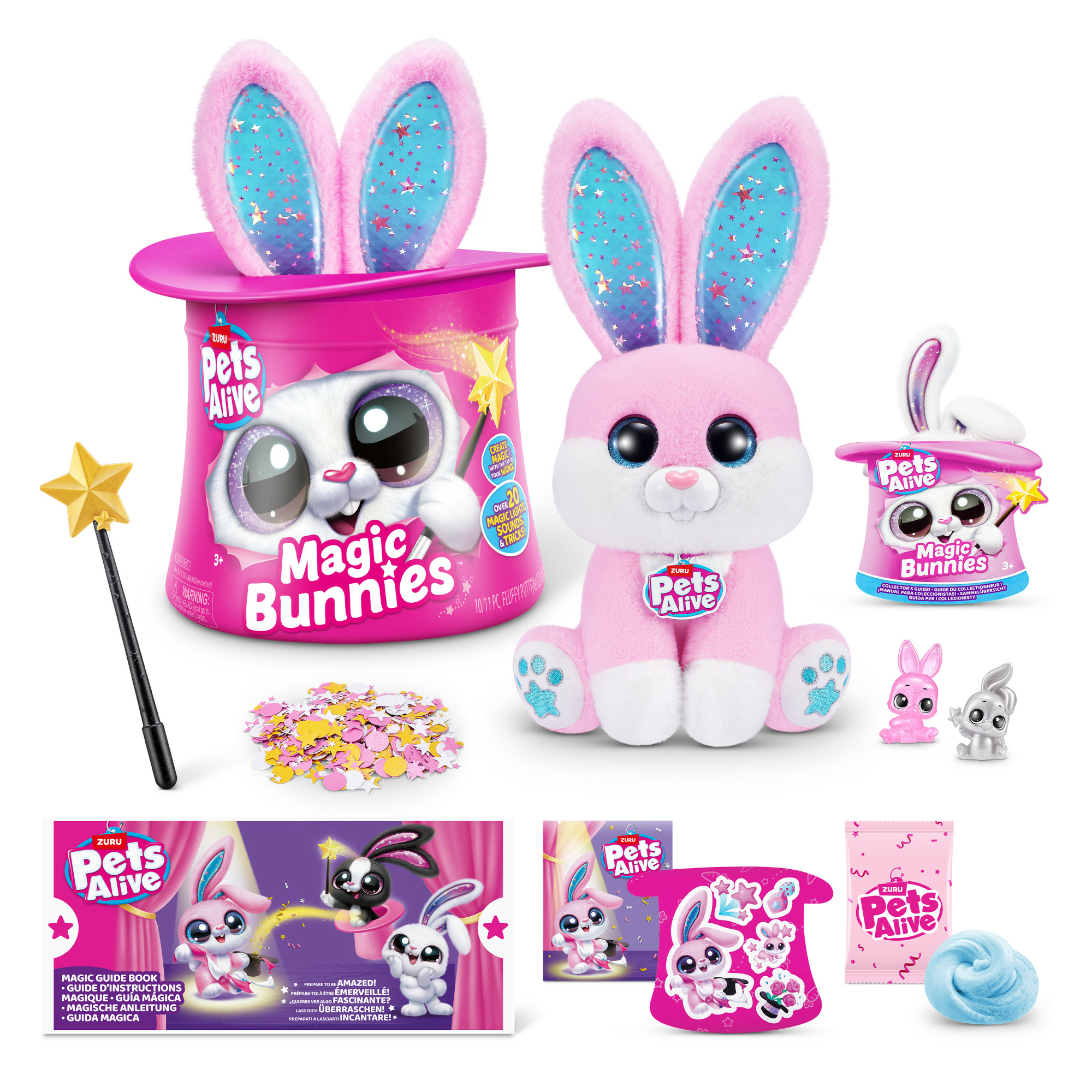 Pets Alive, Magic Bunnies, Toverhoed met konijn en verrassingen