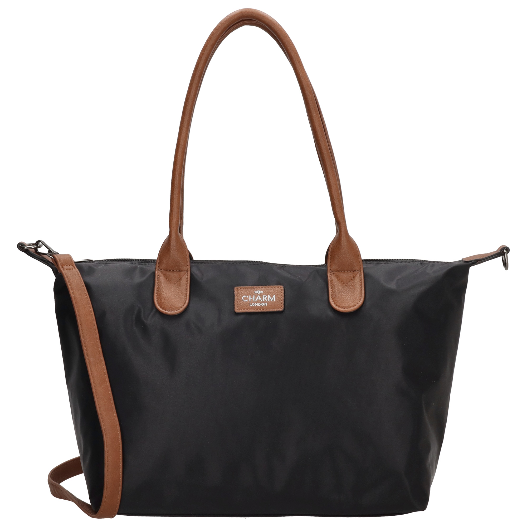 Charm London Handtas Buckingham 42x15x25 cm - Zwart