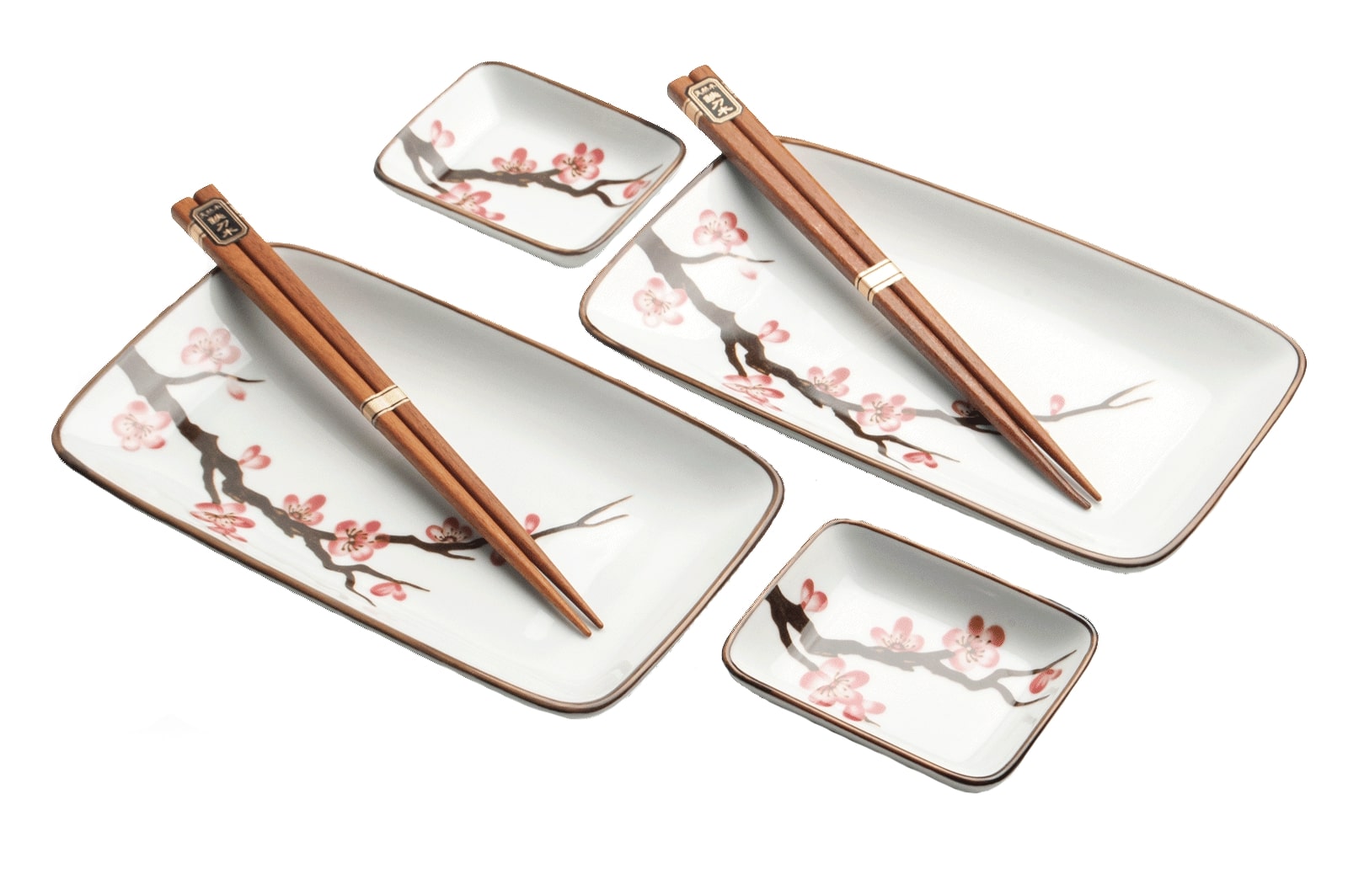 Edo Japan Sushi Set Sakura voor 2 Personen - met Chopsticks