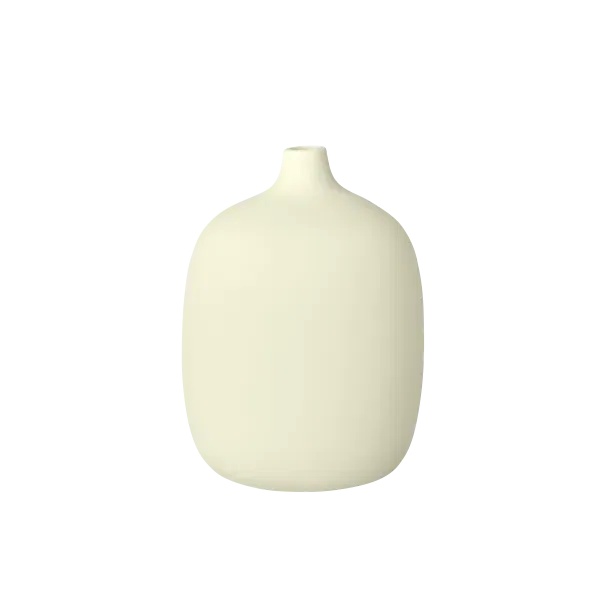 Blomus Vaas Ceola Transparent Yellow 13.5x18.5 cm - Keramiek