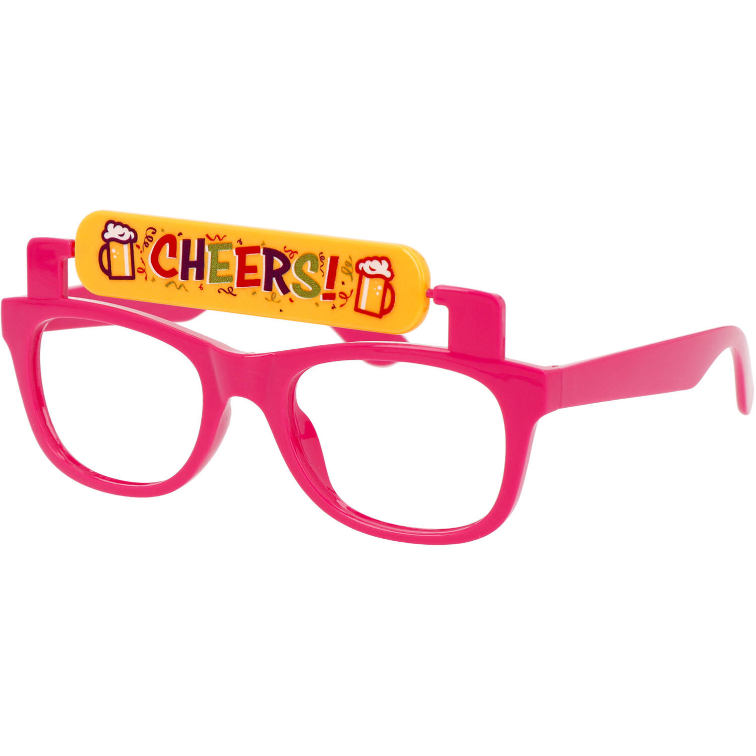 Bril Cheers-Thirsty Roze-Rood