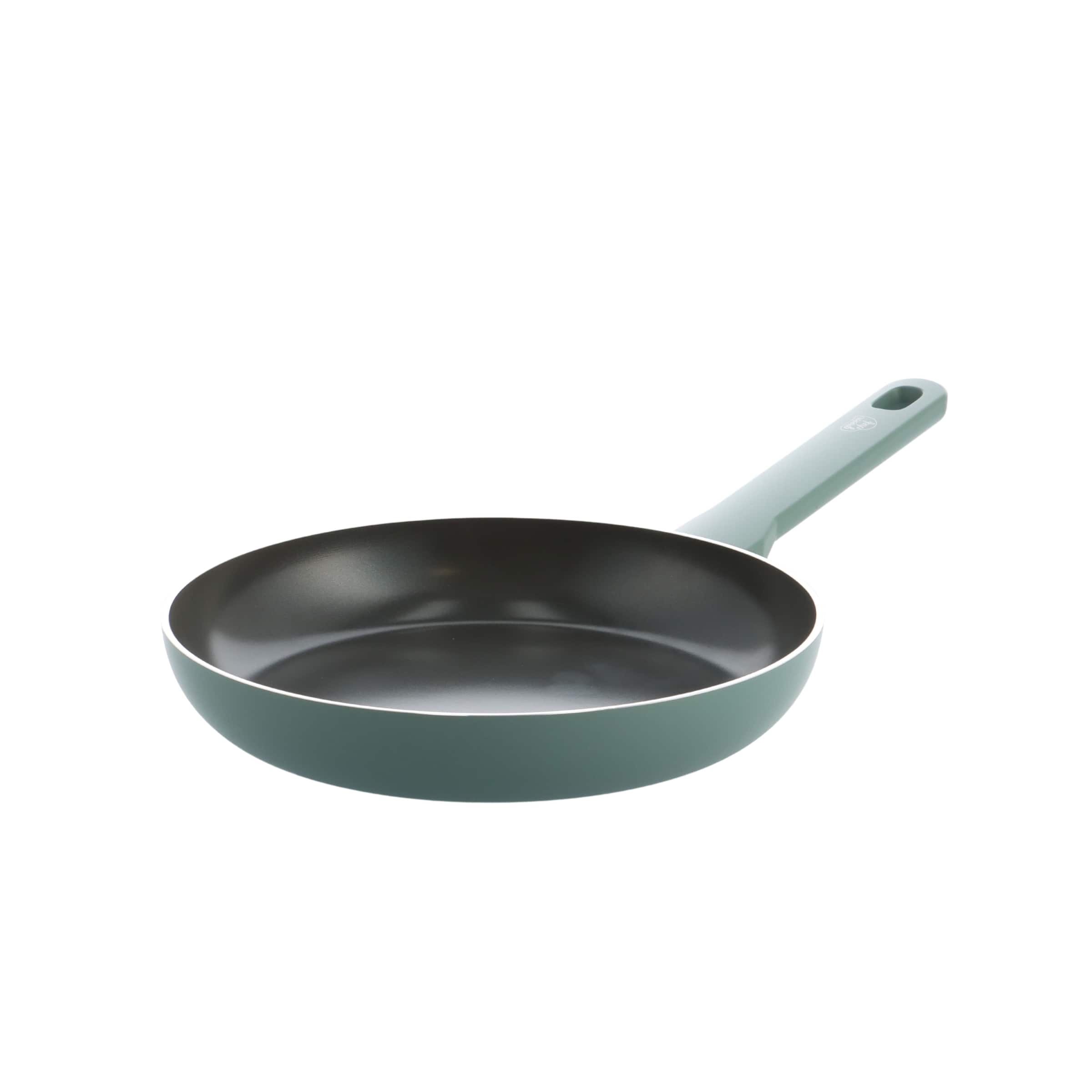 GreenChef Bakpan Tones Smokey Blue 28cm - Keramische Antikleef - 100% Recycled Aluminium - alle Vuren