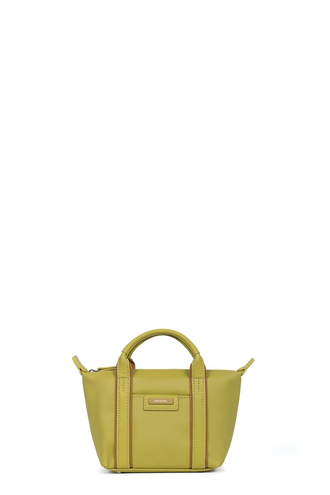 Hexagona Handtas Dames Joyce Anijs Groen 15x24x8 cm