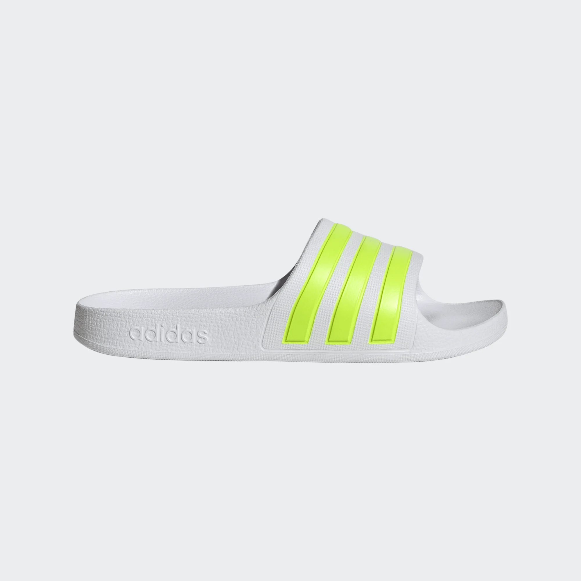 Adidas Badslipper Kids Aqua Adilette White/Lime maat 29