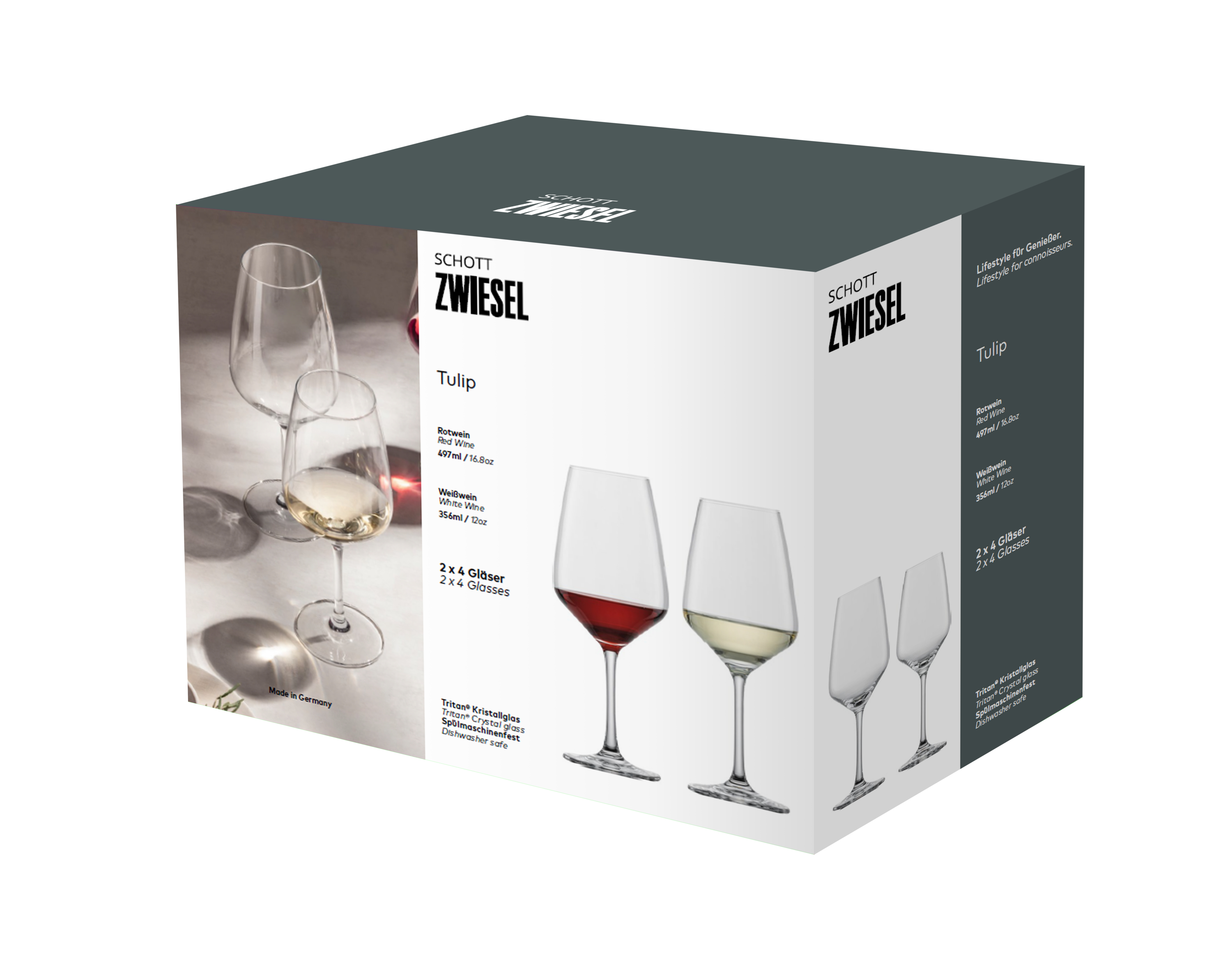 Zwiesel Glas Set Glazen Tulip Taste 8-delig
