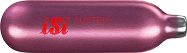 iSi Slagroompatronen set 10 stuks Recycled Staal - Silver Purple