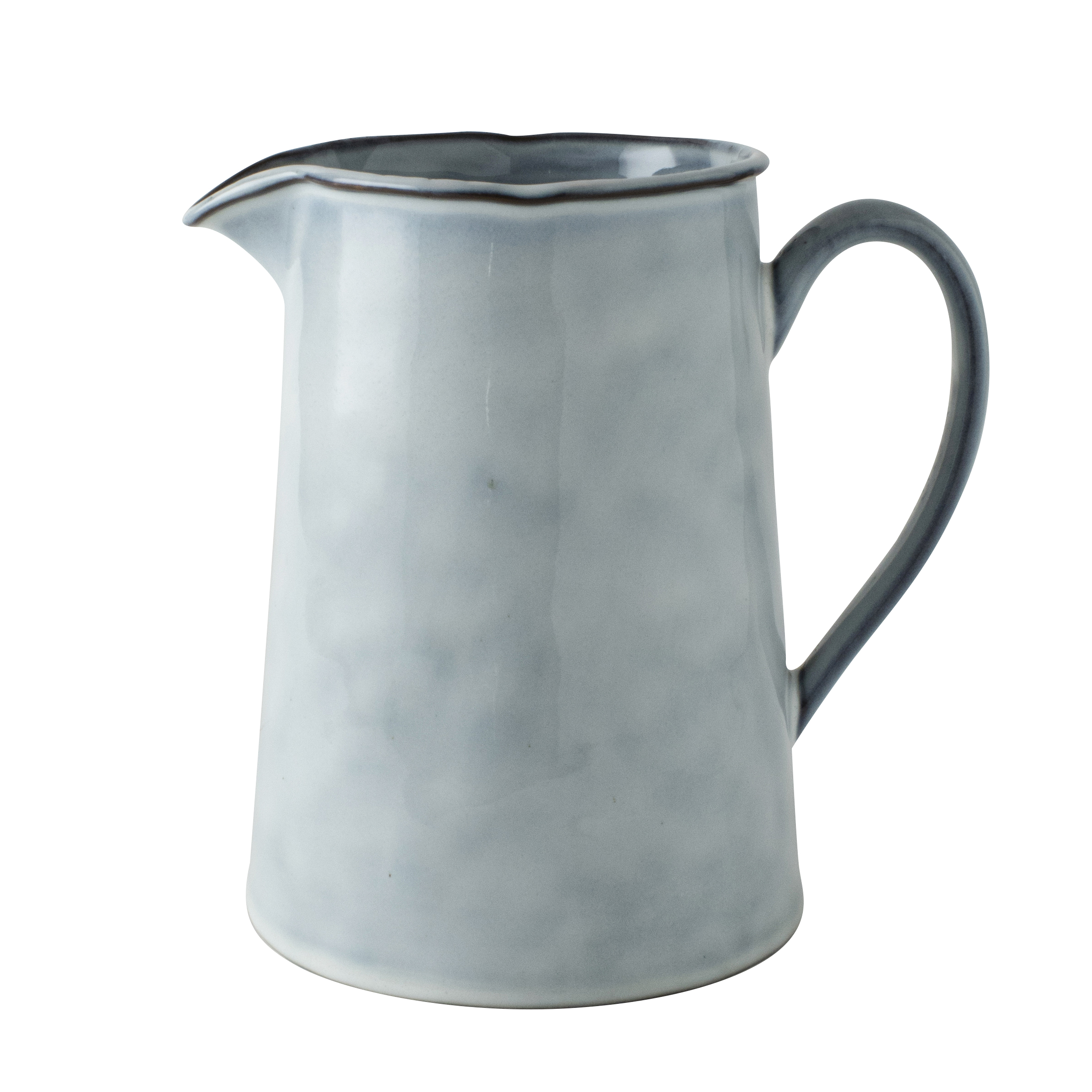Dutch Rose Waterkan Organic Blauw 1.6l - Aardewerk