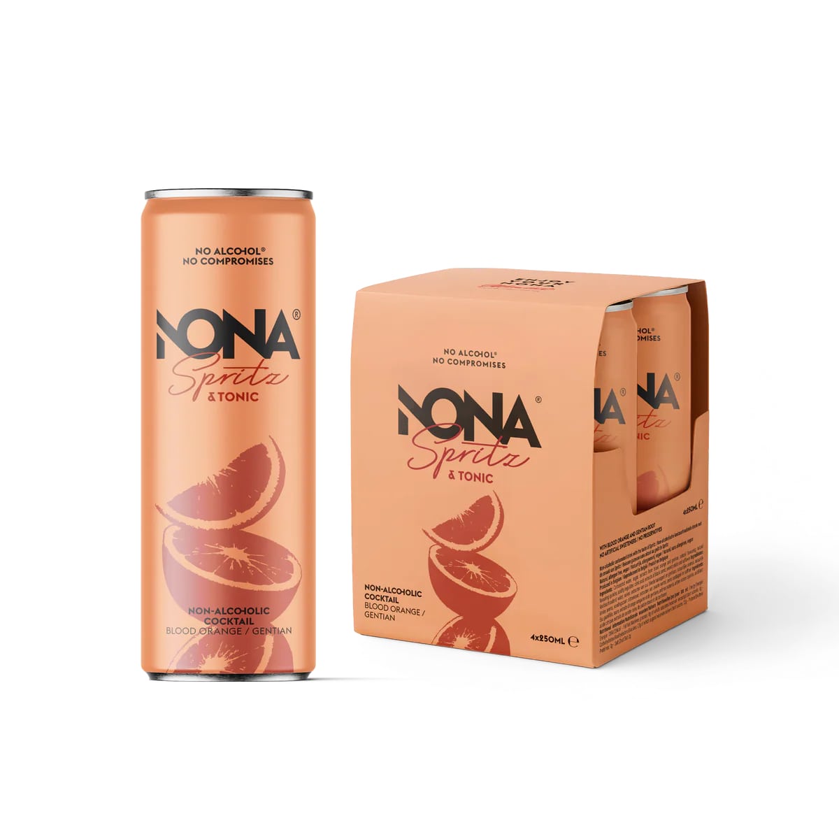 Nona Spritz & Tonic 4-pack - 4x 250ml