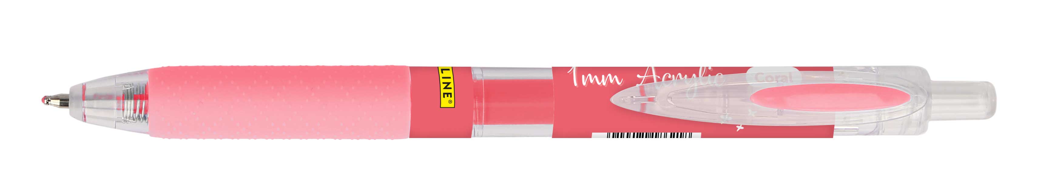 Online Acryl Liner Roze-Rood
