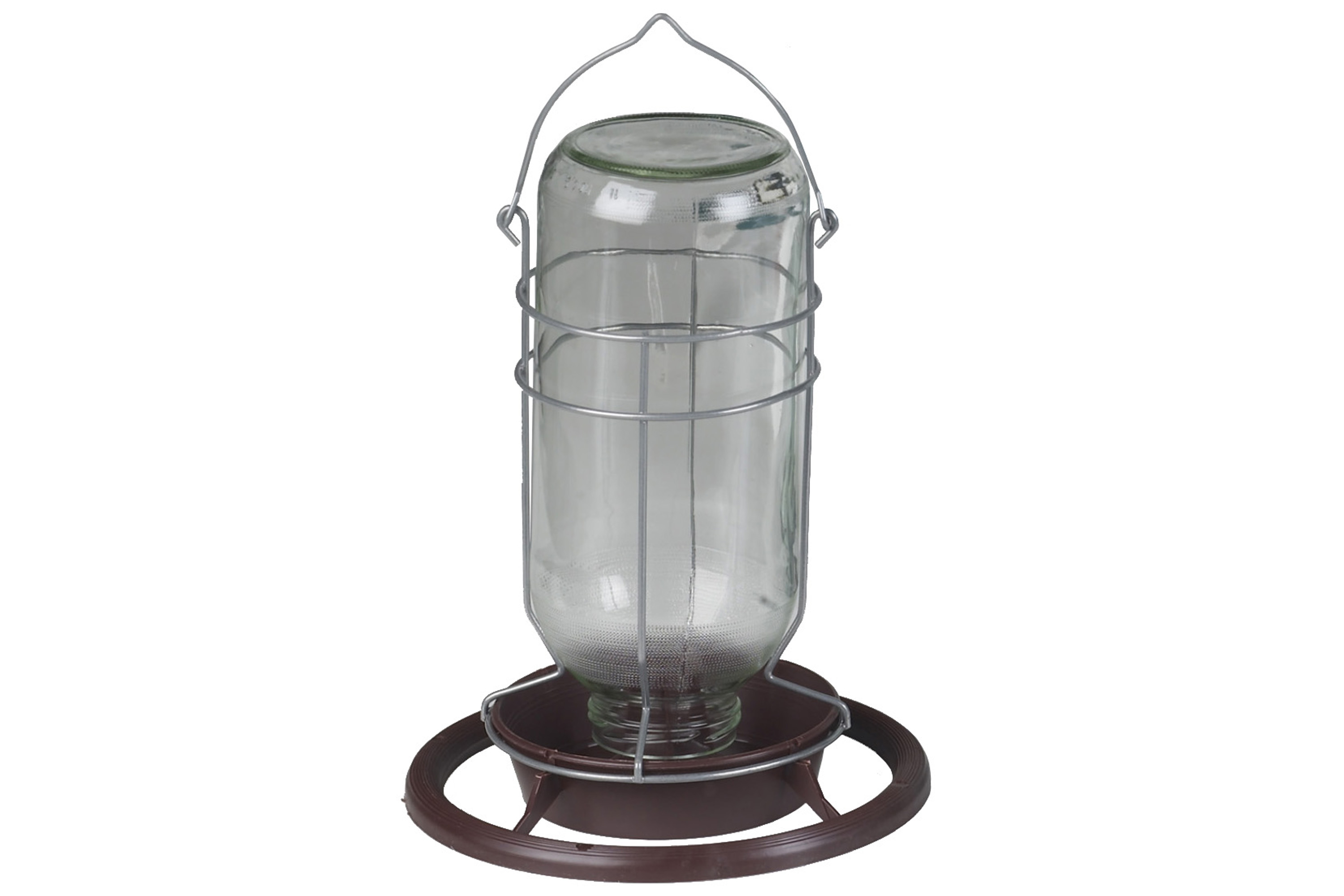 Benelux Mijnlamp Glas met Drinfkles Omnia 1 l