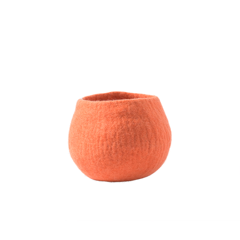 Aveva Bloempot 16 M Coral 18x15 cm - Wol/Naturel Rubber