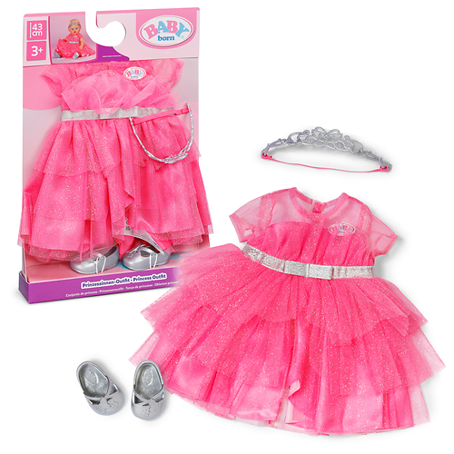 Baby Born Princessenset kledingset voor pop 43 cm