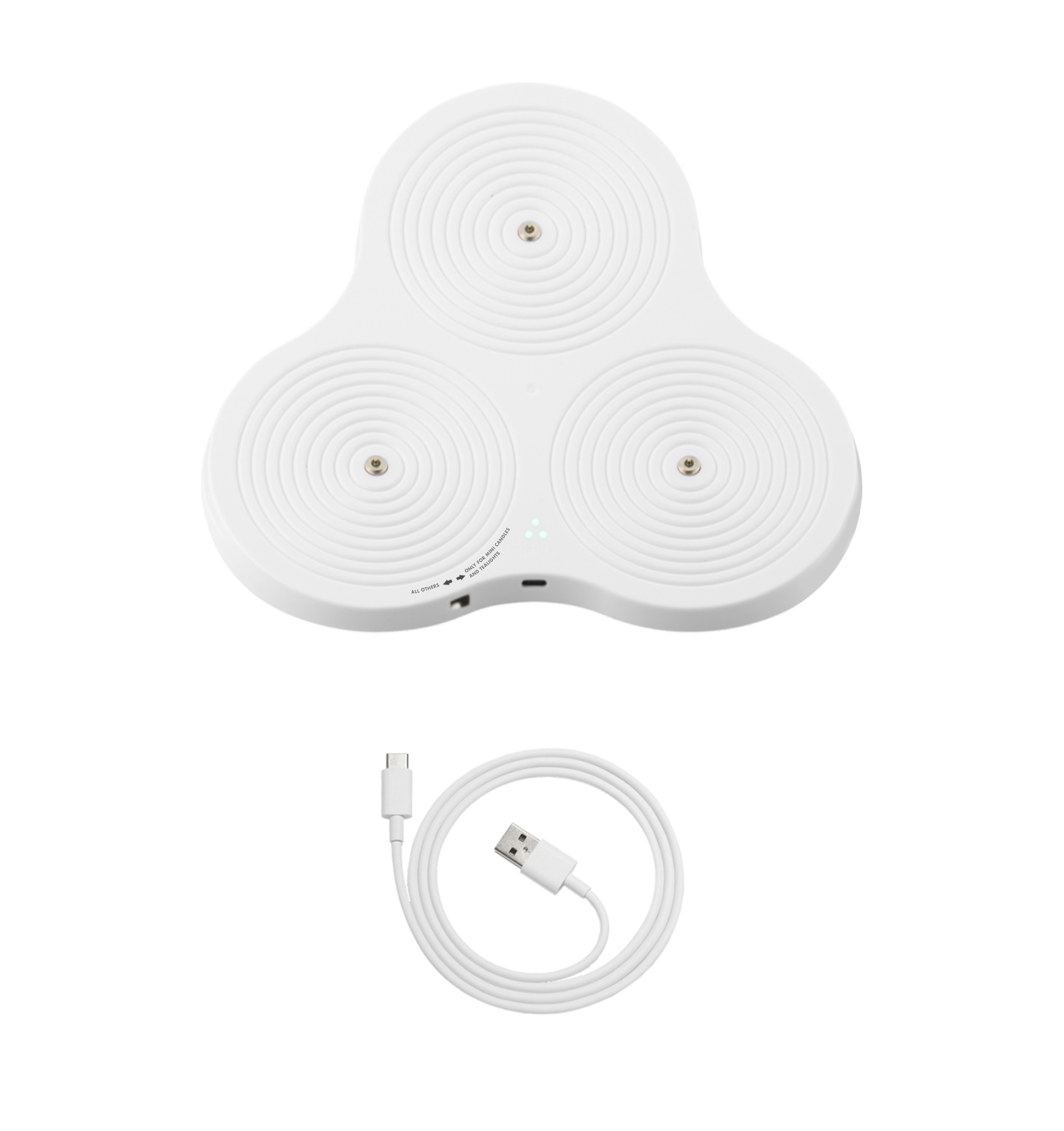 Sirius Multicharger DecoPower 3 stations - 22x23 cm + 1m