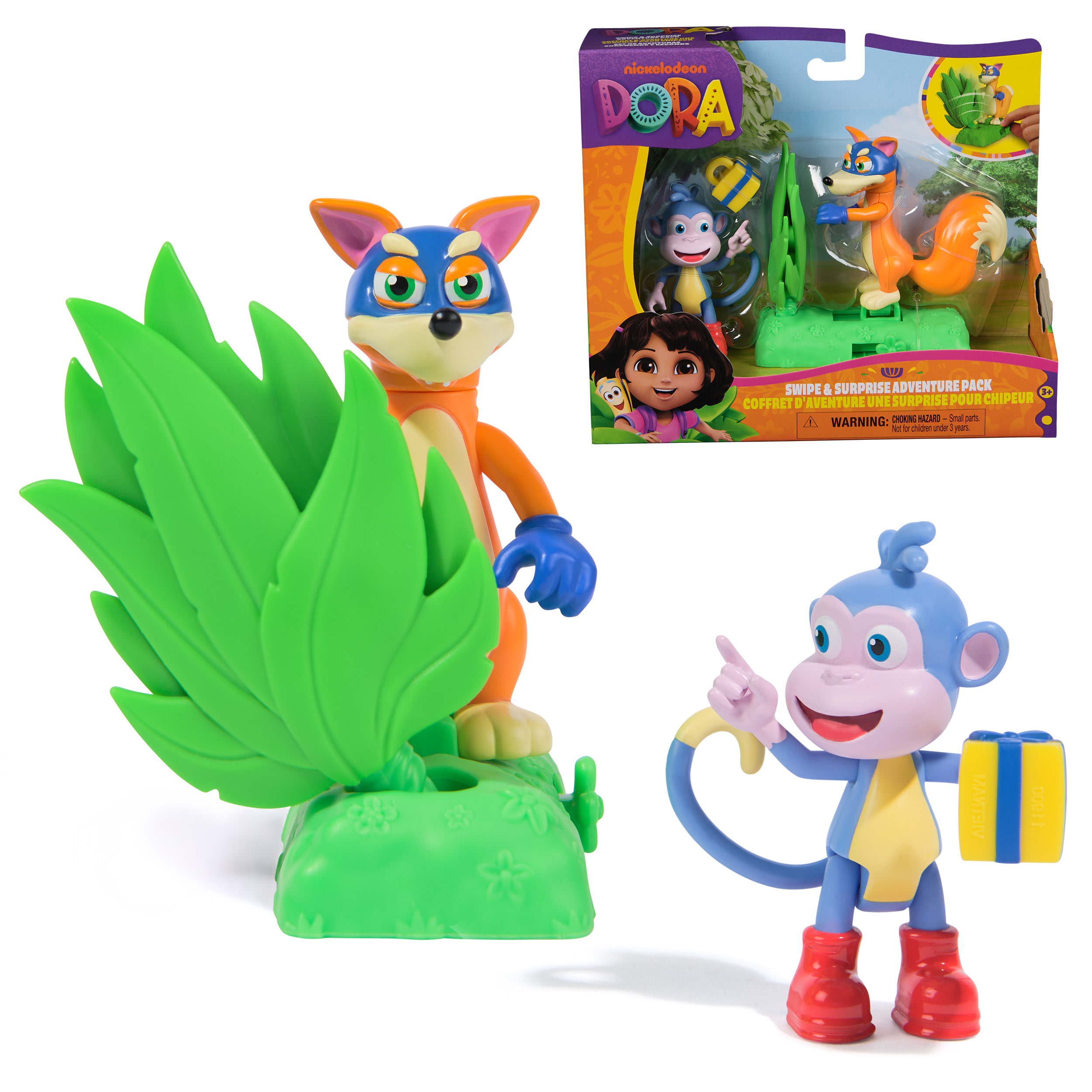 Dora - Avonturenpakket Sluwe surprise met Boots en Zwieber