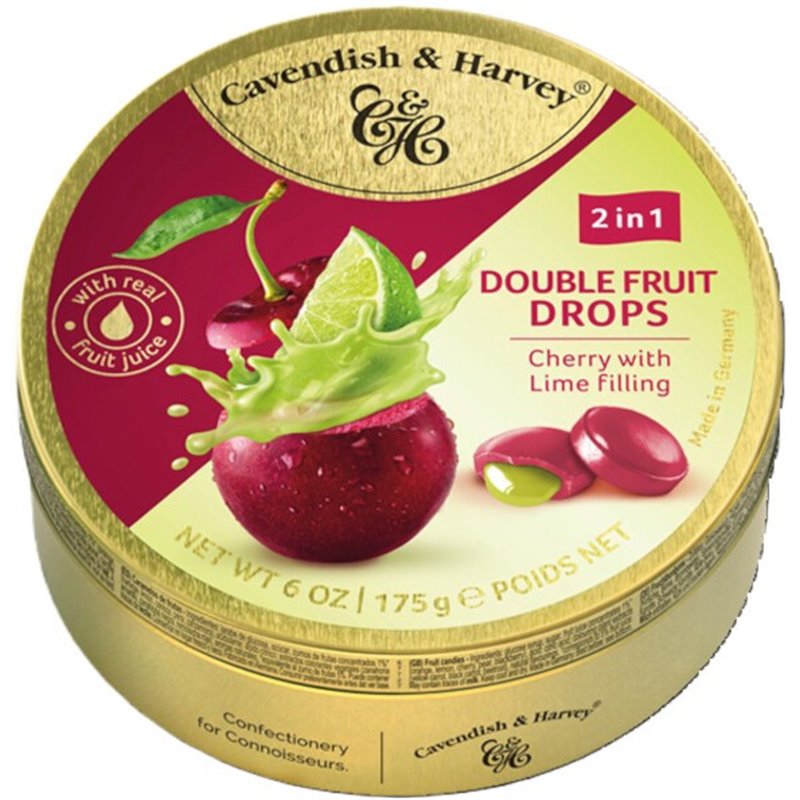Cavendish & Harvey Double Fruit Cherry 175g