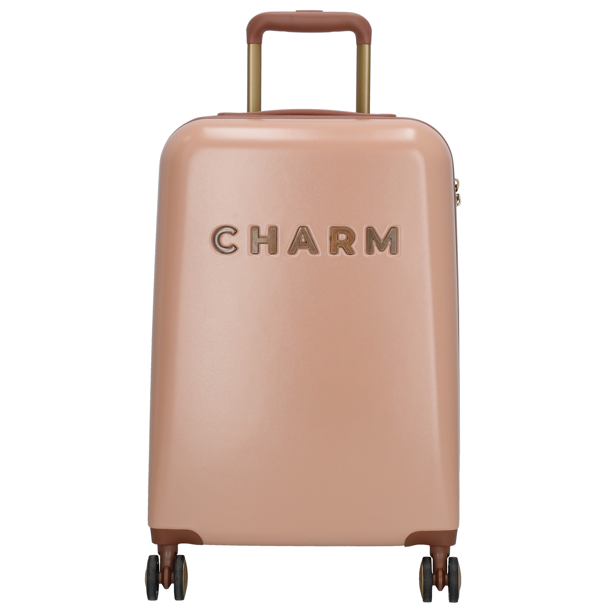 Charm London Valies Travel 55 cm Roze - 36x20.5x55 cm