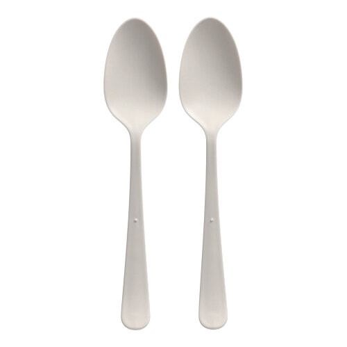 PapStar Lepel Wit 19cm set 10 stuks - Bio-PP