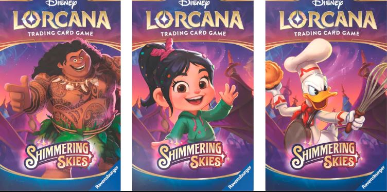Disney Lorcana Booster, Shimmering Skies, Set 5