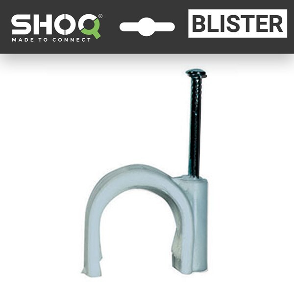 SHOQ Nagelklem 14mm Grijs - 50 stuks