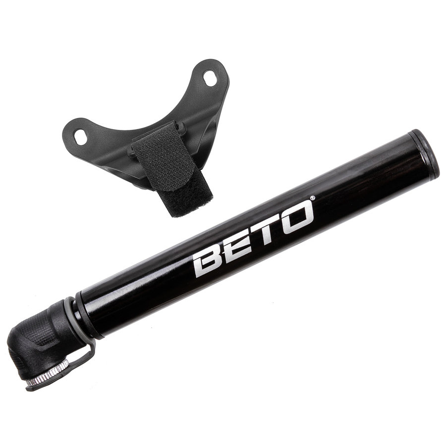 Beto mini aluminium fietspomp tot 7 bar Handig formaat