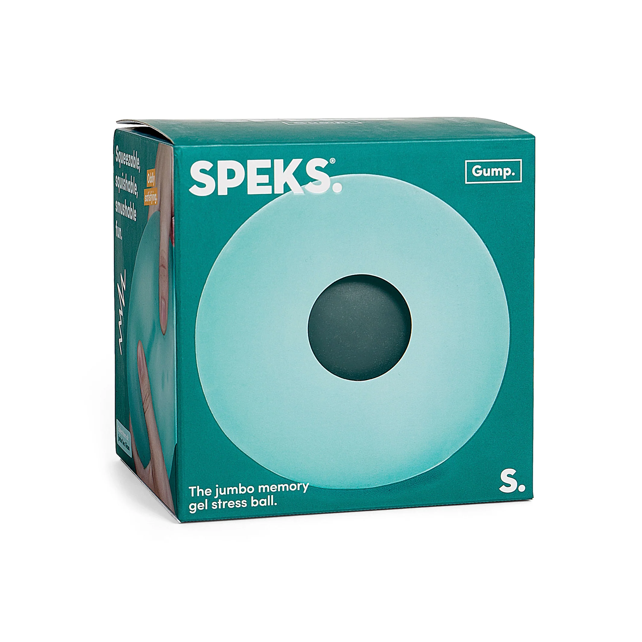 Speks Gump Jumbo The Memory Gel Stress Ball Sea Glass - 10cm