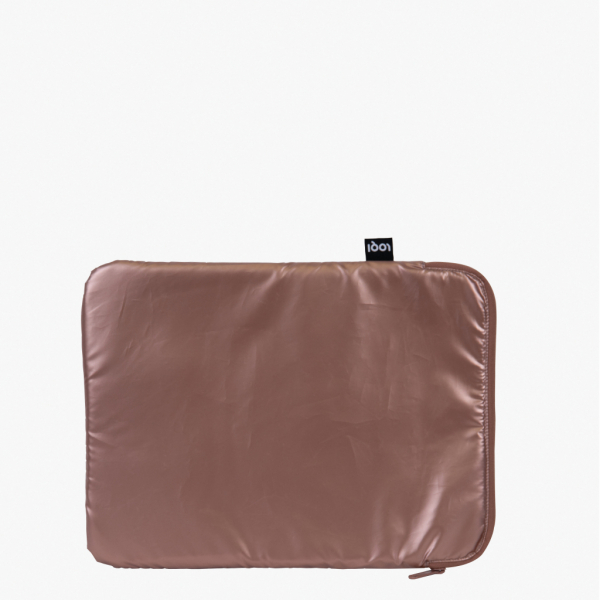 Loqi Laptopcover Metallic Rose Gold 26x36 cm