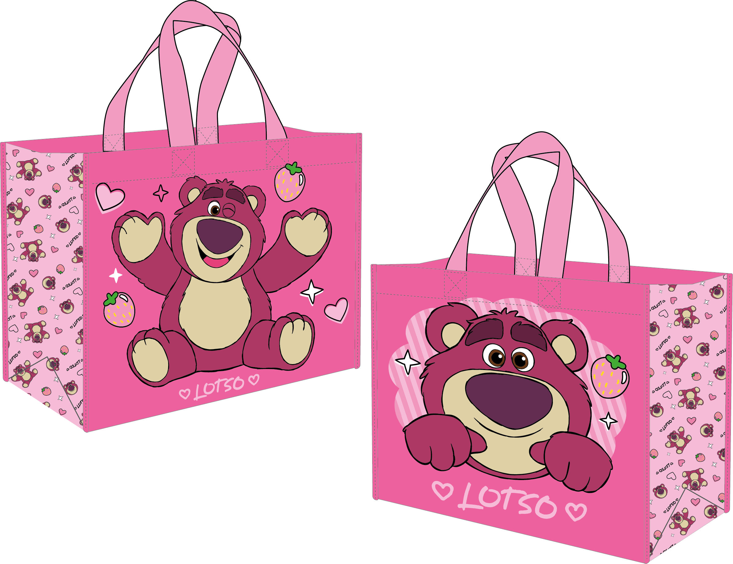 Toy Story Shopper Lotso PP 45x40 cm