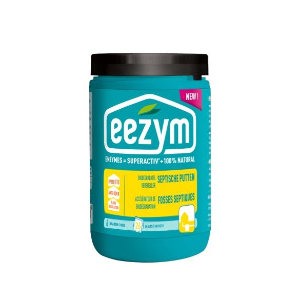 Eezym Biodegradatie versneller 6 maand Septische putten - Oplosbare zakjes 650g