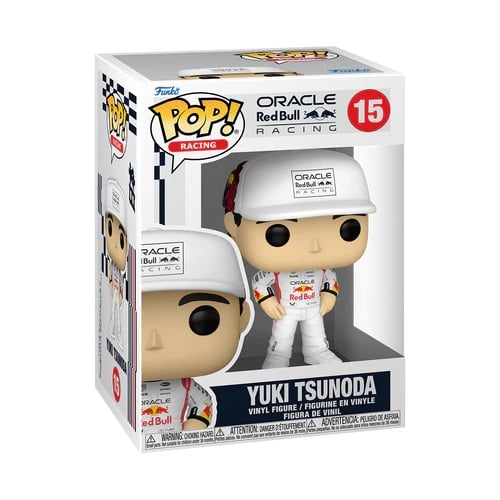 Funko Pop! Racing - Oracle Red Bull: Yuki Tsunoda 15